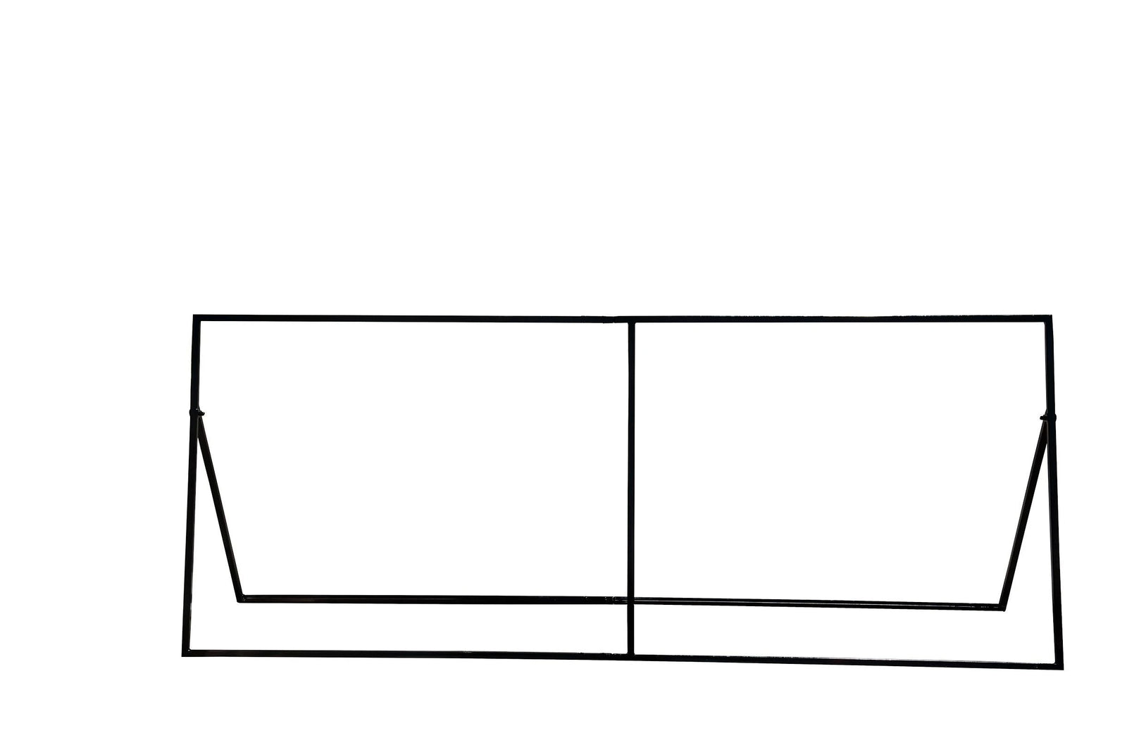 Corps Design Sideline Screen 7.5' x 4' (FCSL74) – Durable, Foldable Performance Framing for Marching Bands and Guard Shows Corps Design Logo - We Move Music