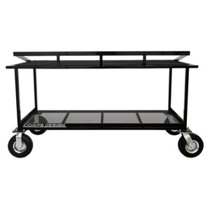 Corps Design Lightweight Synth Cart "Speed Synth" (FCSPEED) – Portable & Ergonomic Music Gear Transport – Ideal for Live Performances, Studios, & Musicians – SKU: FCSPEED Corps Design Logo - We Move Music