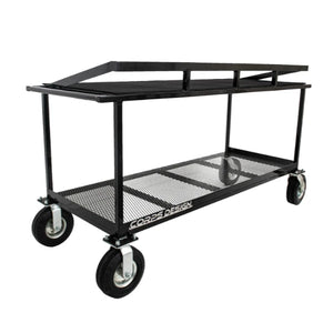 Corps Design Lightweight Synth Cart "Speed Synth" (FCSPEED) – Portable & Ergonomic Music Gear Transport – Ideal for Live Performances, Studios, & Musicians – SKU: FCSPEED Corps Design Logo - We Move Music