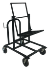 Corps Design Low Profile Single Vertical Speaker Cart – FCSPK-MIN | Compact & Durable, Ideal for Indoor Shows & QSC K10.2 Speakers, Easy Transport with Casters, 67 lbs Shipping Weight Corps Design Logo - We Move Music