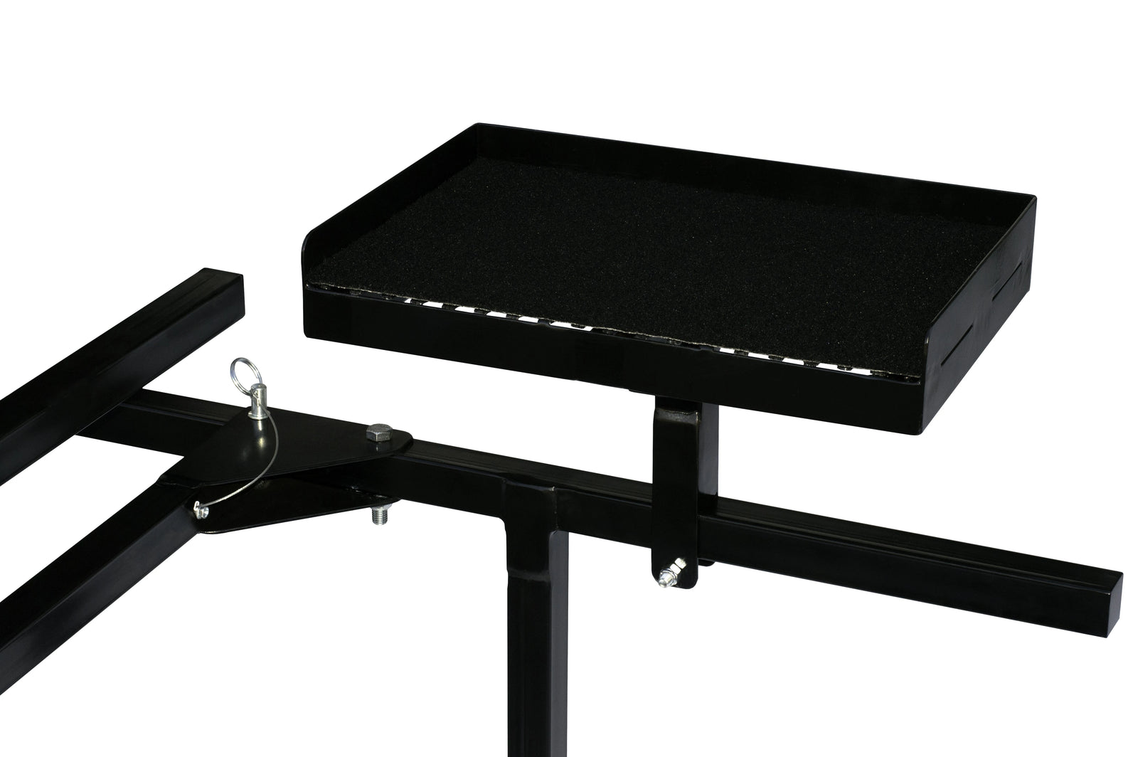 Corps Design Accessory Table - 14" x 20" Adjustable Table for Percussion & Synth Equipment - SKU: FCTRAPL Corps Design Logo - We Move Music