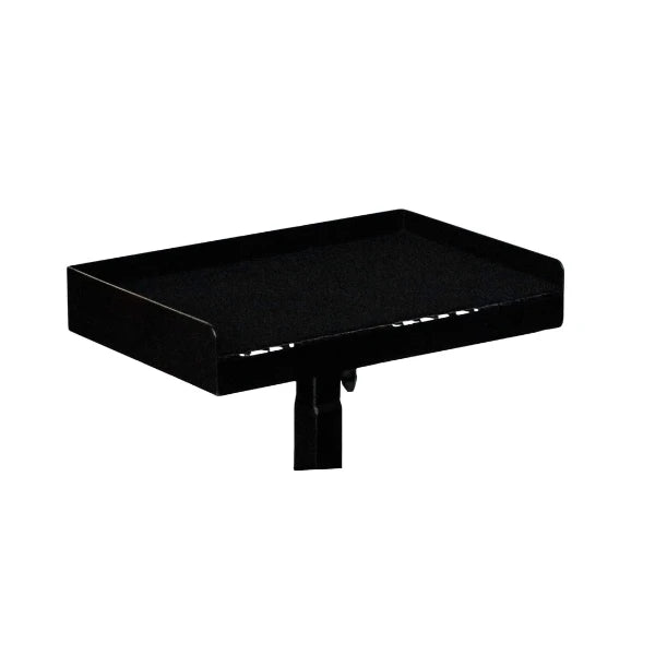 Corps Design Accessory Table - 14" x 20" Adjustable Table for Percussion & Synth Equipment - SKU: FCTRAPL Corps Design Logo - We Move Music