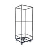 Corps Design 4' x 4' x 10' Tower FCTWR - Floating Display Tower with Hidden Casters, Heavy Base, and Counterweight Post for Exhibitions and Events Corps Design Logo - We Move Music
