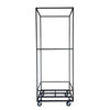 Corps Design 4' x 4' x 10' Tower FCTWR - Floating Display Tower with Hidden Casters, Heavy Base, and Counterweight Post for Exhibitions and Events Corps Design Logo - We Move Music