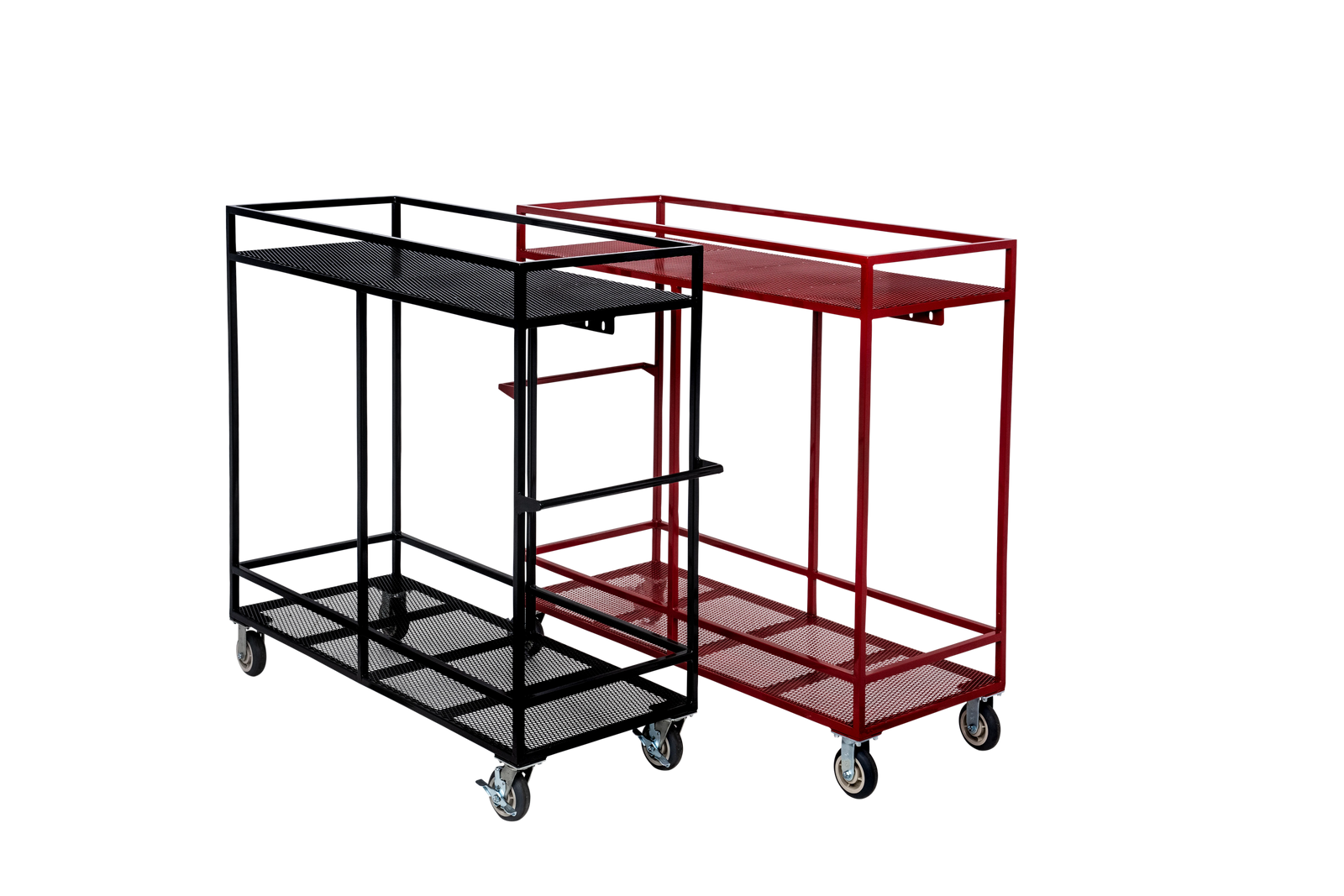 Corps Design Uniform Cart-20 – Heavy-Duty Band & Theater Uniform Storage Cart with Hat Box Storage, Custom Colors, and Durable Casters (FCUNI20) Corps Design Logo - We Move Music