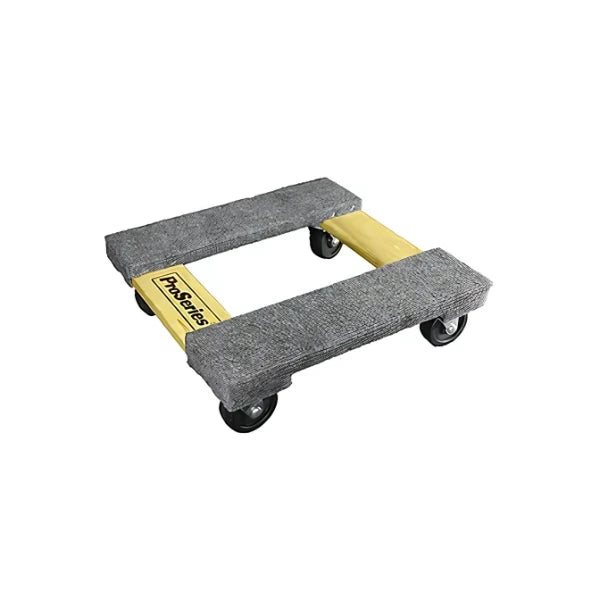 16" x 16"  Dolly with Carpeted Surface - 3" Caster Heavy-Duty Wheels, 700 lb Capacity - FD4030 for Easy Transport of Heavy Loads American-Moving-Supplies