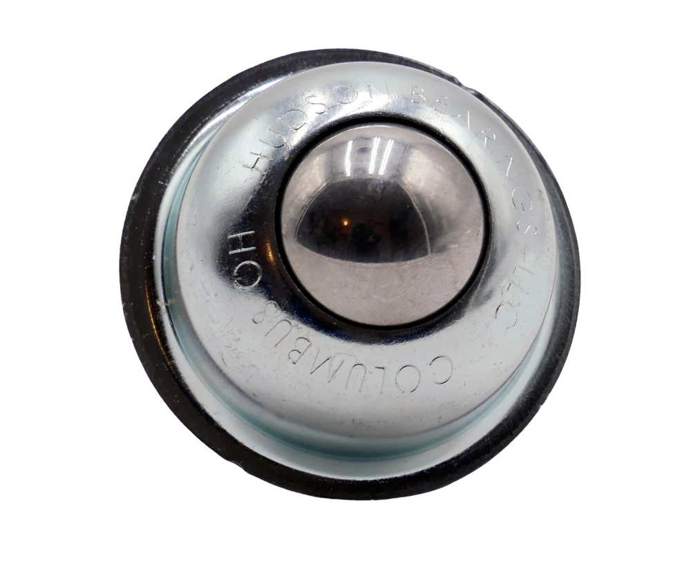 1" Carbon Steel Flangeless Ball Transfer Unit Hudson Bearings