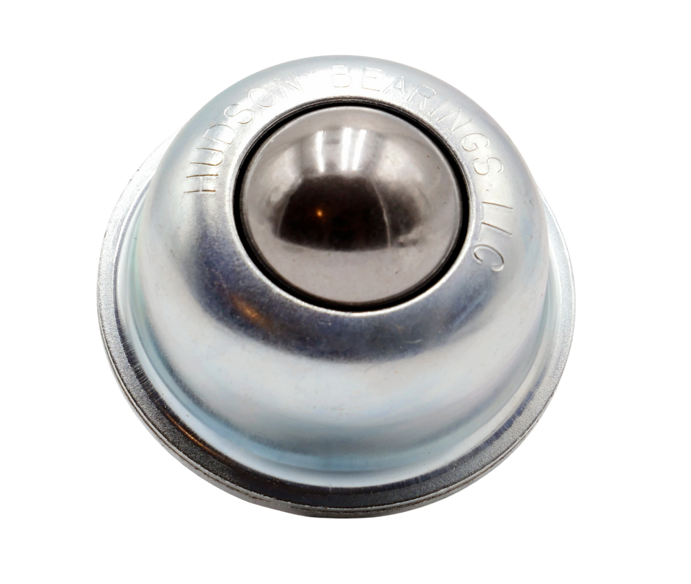 1" Stainless Steel Flangeless Ball Transfer Bearing Hudson Bearings