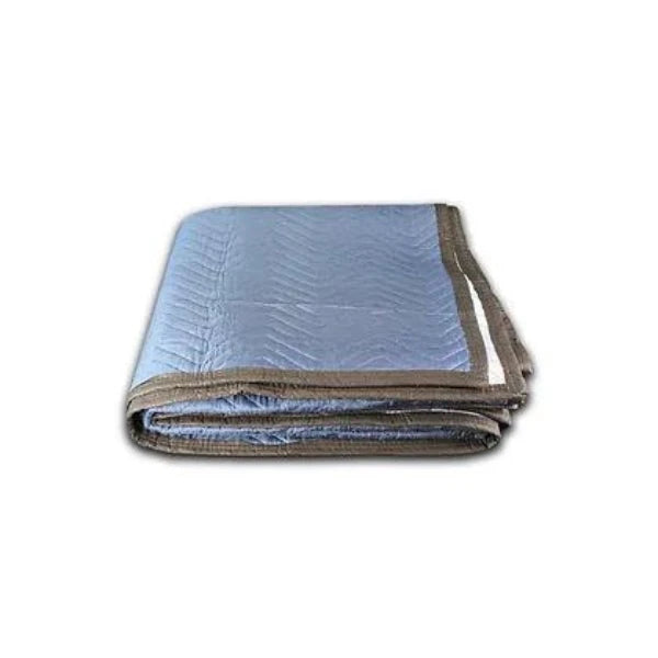 ProSeries™ ProStorage Moving Pads - 72" x 80", Dark Blue/Green/Black, Premium Padded Covers for Enhanced Protection American-Moving-Supplies