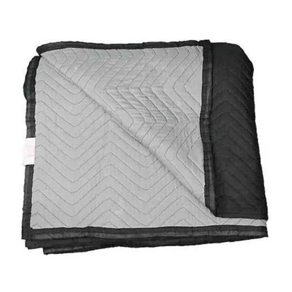 ProSeries™ ProFormer Moving Pads - 72" x 80" Black/Gray, Heavy-Duty Foam Protection, 12 Pads per Pack - FP2066 CasterHQ
