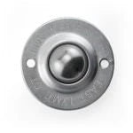 FSBT 1 CS/SS Stainless Steel Ball Transfer Units - Durable Carbon Steel Housing, 75 lbs Load Capacity Hudson Bearings