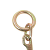H-15FJ 15-Inch J Hook with Chain Link and O-Ring - 16,200 lbs Load Capacity, High-Grade Steel CasterHQ