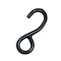 1" Vinyl Coated S Hook 1200 lbs Capacity CasterHQ
