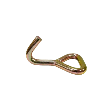 2-inch Aus 6K Hook - Heavy-Duty Lifting Hook with 6,000 lbs Breaking Strength for Industrial Rigging CasterHQ