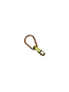 2" Double Stud Fit with Pear Ring, 6,000 lbs Capacity, Heavy Duty Steel Mounting Hardware CasterHQ