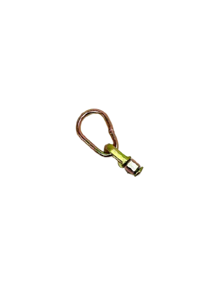 2" Double Stud Fit with Pear Ring, 6,000 lbs Capacity, Heavy Duty Steel Mounting Hardware CasterHQ