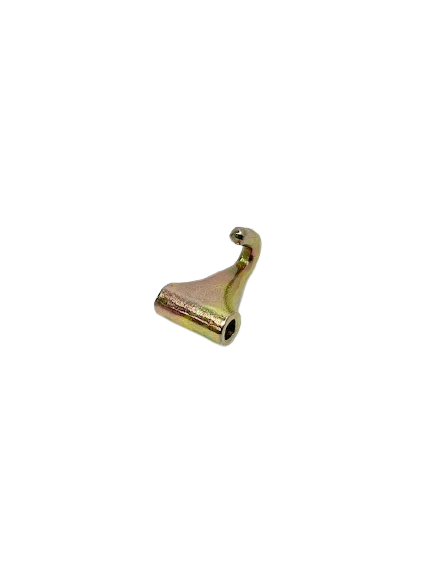 2" Forged Finger Hook - Heavy Duty Steel Lifting Hook 10,000 lbs Capacity CasterHQ