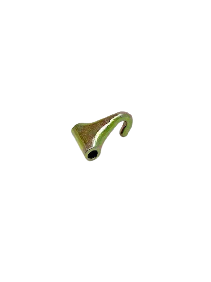 2" Forged Finger Hook - Heavy Duty Steel Lifting Hook 10,000 lbs Capacity CasterHQ