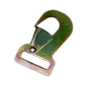 2" Flat Snap Hook Heavy Duty Steel Hardware CasterHQ