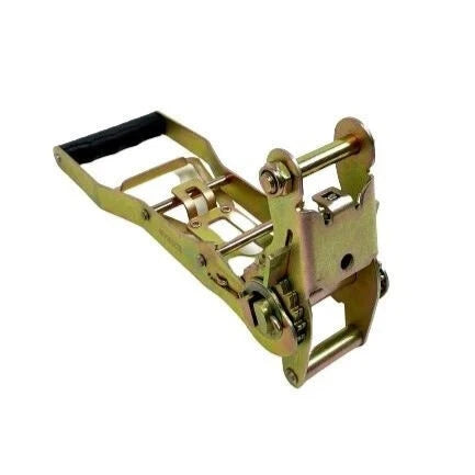 H-2LWR-ORGNOMIC 2-Inch Wide Handle Ergonomic Ratchet - 11,000 lbs Load Capacity, High-Grade Steel - Heavy Duty Performance for Industrial Use CasterHQ
