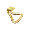 Heavy-Duty 2-Inch Wire Hook with 1.25-Inch Mouth, 6000 lbs Break Strength - Durable, Corrosion-Resistant CasterHQ