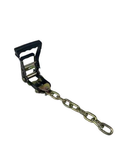 2" Black Heavy Duty Ratchet with Chain Tail SAFE 'N SECURE LLC