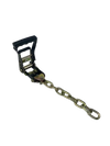 2" Black Heavy Duty Ratchet with Chain Tail SAFE 'N SECURE LLC
