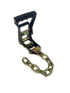 2" Black Heavy Duty Ratchet with Chain Tail SAFE 'N SECURE LLC