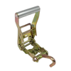 H-2RFH 2-Inch Ratchet Tie Down with Finger Hook - Secure 3,333 lbs Load Capacity - Reliable Short Wide Handle for Heavy-Duty Use CasterHQ