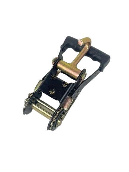 2" Black Heavy Duty Ratchet Strap with Forged Finger Hook SAFE 'N SECURE LLC