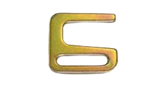 H-2SH-3 2" Slat Hook - 3,000 lbs Capacity, Heavy Duty Steel Slat Wall Hook CasterHQ