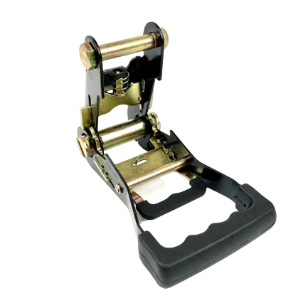 Heavy Duty Ratchet 2 Inch Short Handle - H-2SWR-HD | 11,000 lbs Load Capacity | Secure & Durable Cargo Ratchet CasterHQ