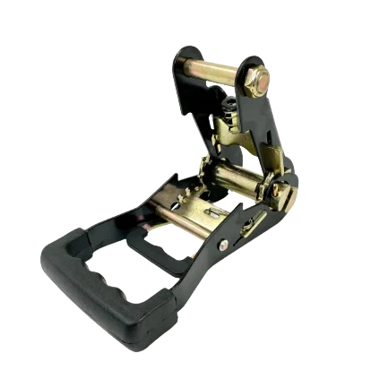 Heavy Duty Ratchet 2 Inch Short Handle - H-2SWR-HD | 11,000 lbs Load Capacity | Secure & Durable Cargo Ratchet CasterHQ