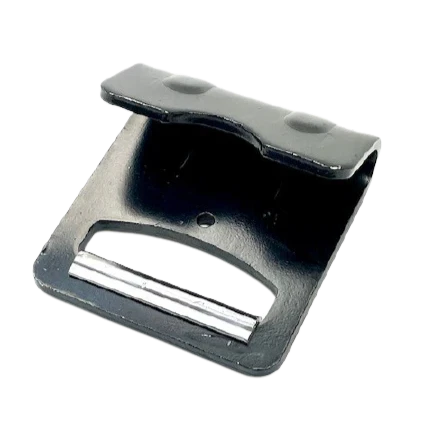 4 Inch Flat Hook H-4FH-20 - High Strength 16,000 lbs Breaking Capacity - Durable Steel Cargo Hook CasterHQ
