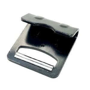 4 Inch Flat Hook H-4FH-20 - High Strength 16,000 lbs Breaking Capacity - Durable Steel Cargo Hook CasterHQ