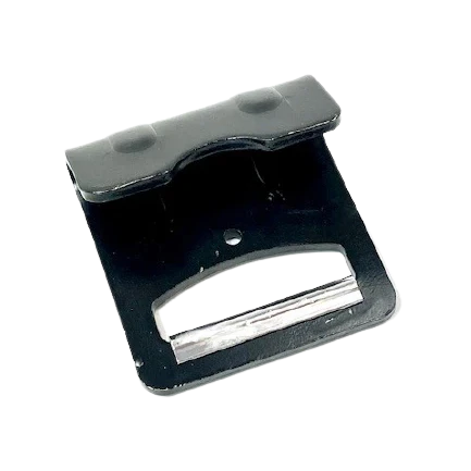 4 Inch Flat Hook H-4FH-20 - High Strength 16,000 lbs Breaking Capacity - Durable Steel Cargo Hook CasterHQ