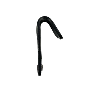 4 Inch Flat Hook H-4FH-20 - High Strength 16,000 lbs Breaking Capacity - Durable Steel Cargo Hook CasterHQ