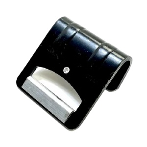 H-4FHK-20 - 4” Flat Hook w/ Keeper: High-Strength 16,000 lbs Load Handling for Industrial Use CasterHQ