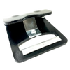 H-4FHK-20 - 4” Flat Hook w/ Keeper: High-Strength 16,000 lbs Load Handling for Industrial Use CasterHQ