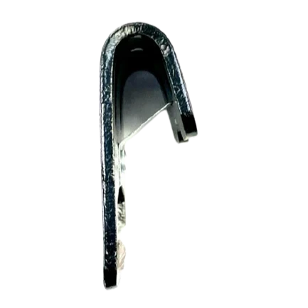 H-4FHK-20 - 4” Flat Hook w/ Keeper: High-Strength 16,000 lbs Load Handling for Industrial Use CasterHQ