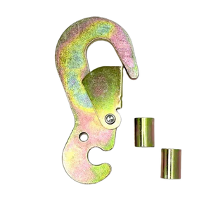Heavy-Duty H-HRB-10 Hook for Ratchet Buckle – 10,000 lbs Load Capacity | High-Grade Steel, Corrosion-Resistant CasterHQ