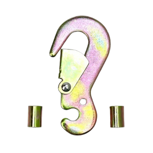 Heavy-Duty H-HRB-10 Hook for Ratchet Buckle – 10,000 lbs Load Capacity | High-Grade Steel, Corrosion-Resistant CasterHQ