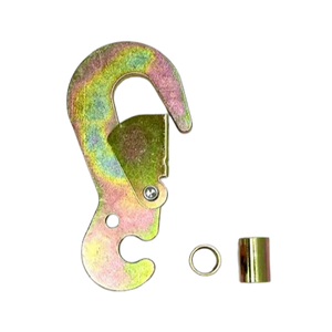 Heavy-Duty H-HRB-10 Hook for Ratchet Buckle – 10,000 lbs Load Capacity | High-Grade Steel, Corrosion-Resistant CasterHQ