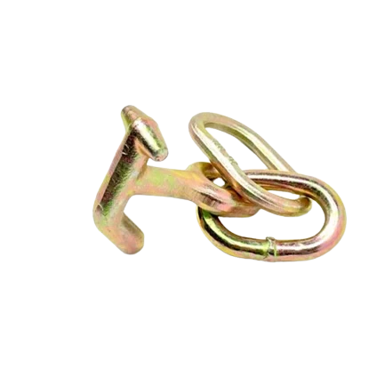 Forged T-J Combo Hook with 2 Rings SAFE 'N SECURE LLC