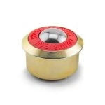 Stainless Steel Ball Transfers HDBT 1-3/16" - Heavy Duty Cargo Handling with 850 lbs Capacity | Carbon Steel Housing & Yellow Zinc Finish Hudson Bearings