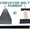 Bulk Conveyor Belt Rubber Roll for H-Frame Dollies - 3.25" x 305 ft CasterHQ