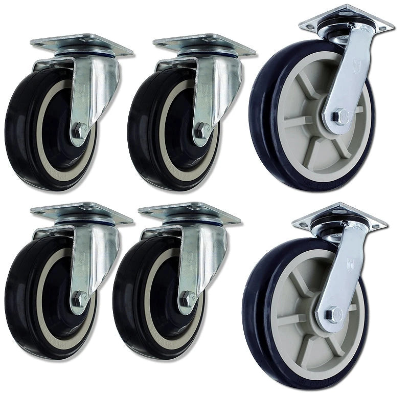 U-Boat Platform Truck Replacement Caster Set | 1,800 lbs capacity per set CasterHQ