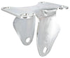 3" x 1-1/4" Rigid Caster Frame - 2-3/8" x 3-5/8" Mounting Plate - 350 lbs Capacity CasterHQ
