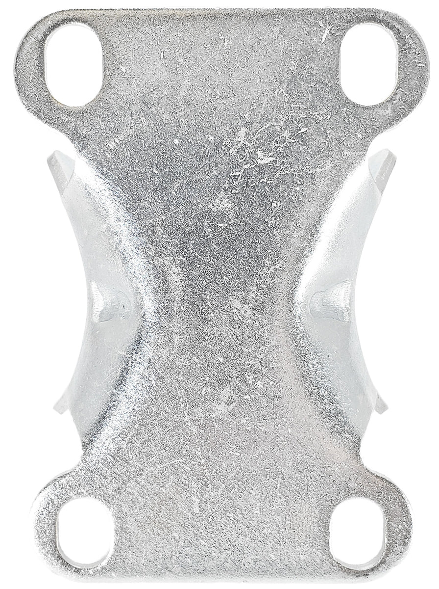 3-1/2" x 1-1/4" Rigid Caster Frame - 2-3/8" x 3-5/8" Mounting Plate - 350 lbs Capacity CasterHQ