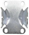 3-1/2" x 1-1/4" Rigid Caster Frame - 2-3/8" x 3-5/8" Mounting Plate - 350 lbs Capacity CasterHQ